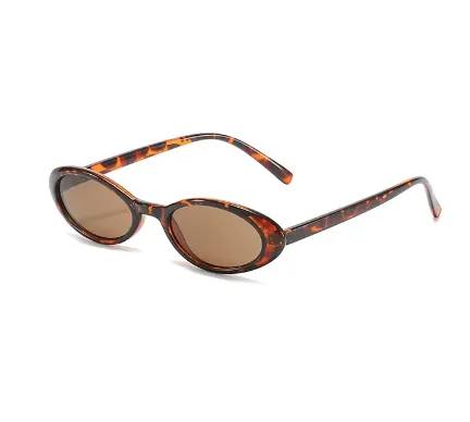 Oval vintage tortoise sunglasses