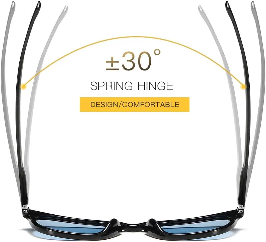 Photochromic Polarized Sunglasses for Men and Women – UV400 Protection, Night Driving Glasses