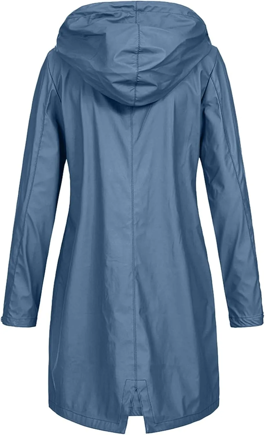 Rain Coat for Women Waterproof Hood Lightweight Outdoor Jacket Long Women's Coat Waterproof Travel Jacket