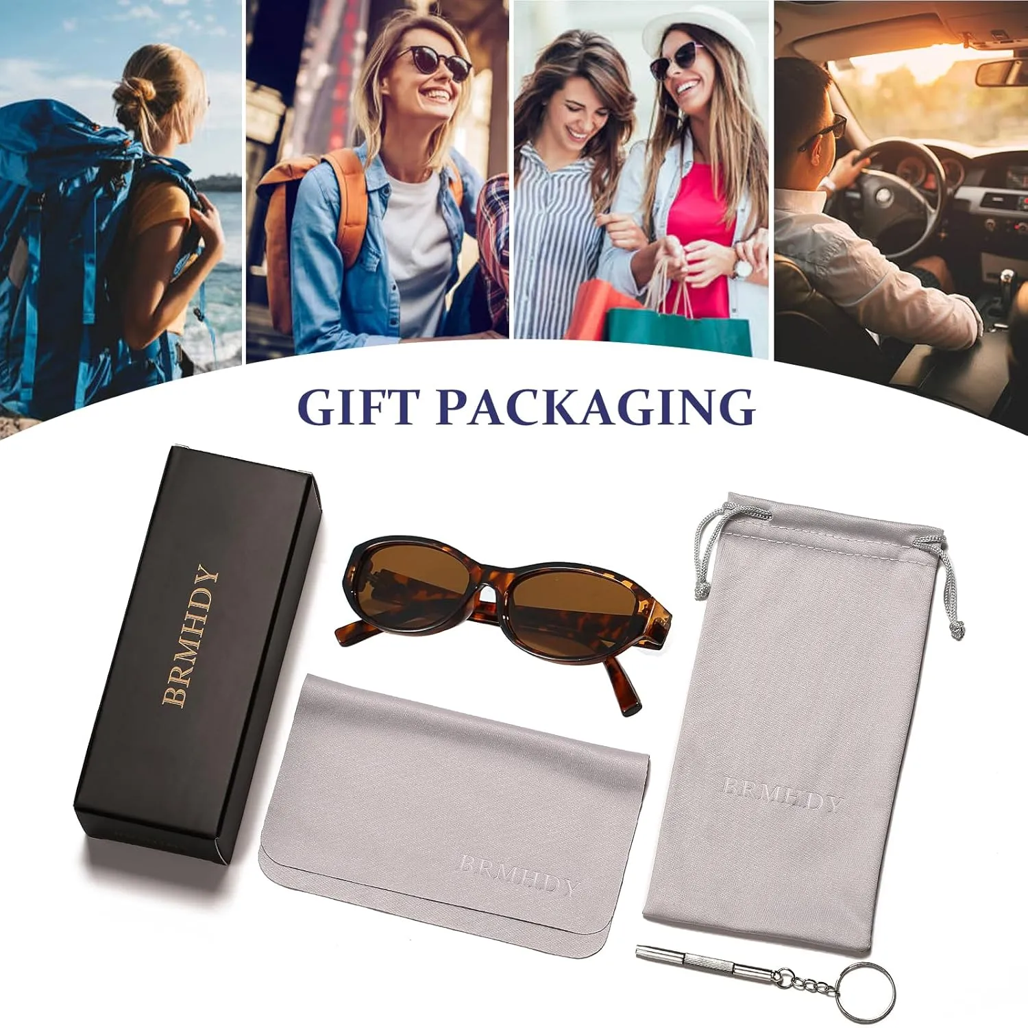 Retro Oval Sunglasses for Women Trendy Cute Womens Small Oval Sunglasses 90s Narrow Cat Eye Shades