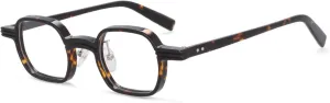 Small Frame Acetate Glasses Men Women Punk Fashion