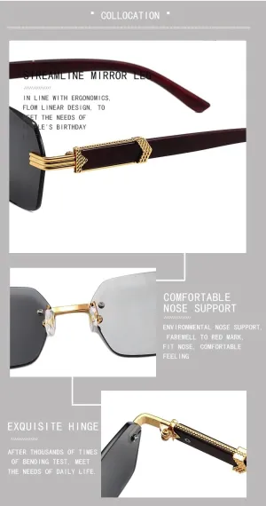 Small Square Sunglasses Trendy Sunglasses 100% UV Sun glasses UV Blocking Cycling Driving