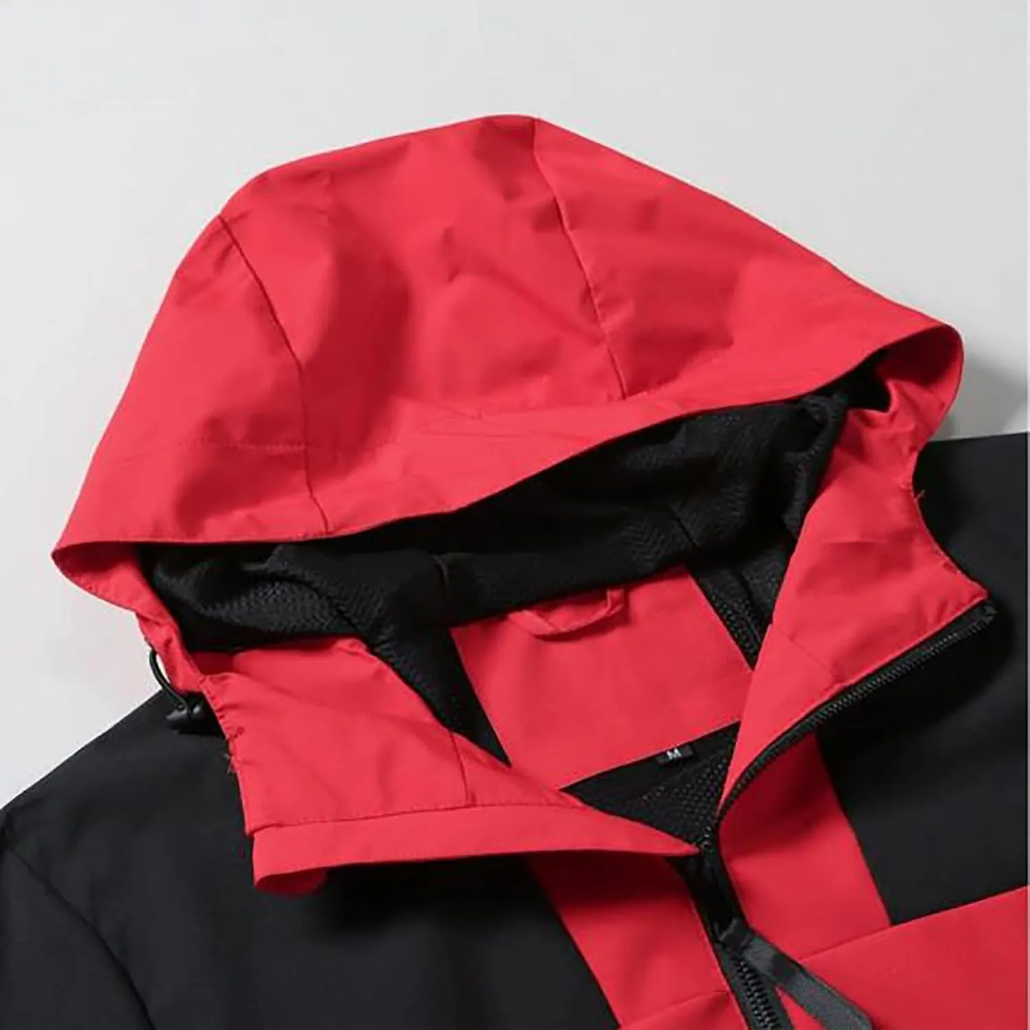 Spring Fall Rain Jacket Men Outdoor Sports Climbing Camping Hiking Fishing Zipper Hooded Raincoats Windbreaker Jacket
