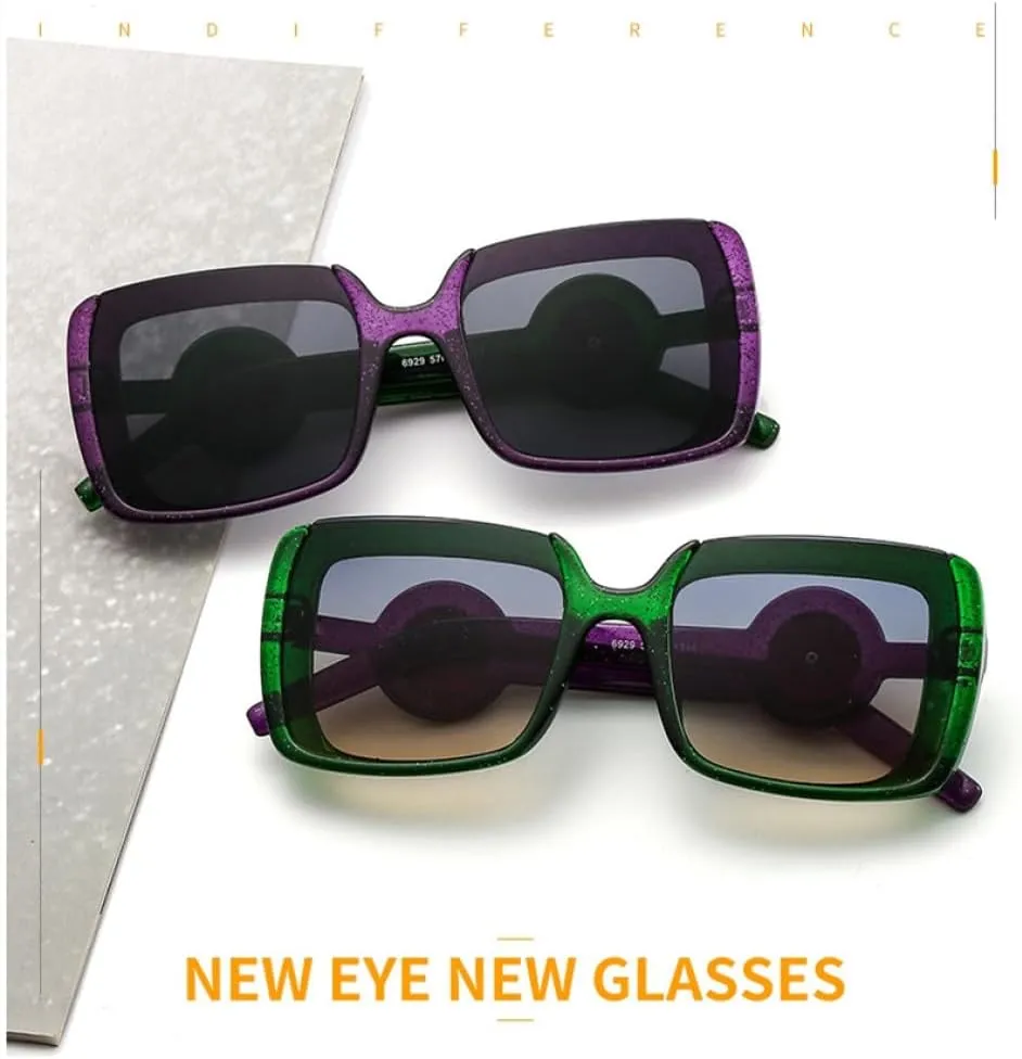Square Cat Eye Diamond Luxury Sunglasses Men Women Fashion Shades UV400 Vintage Glasses
