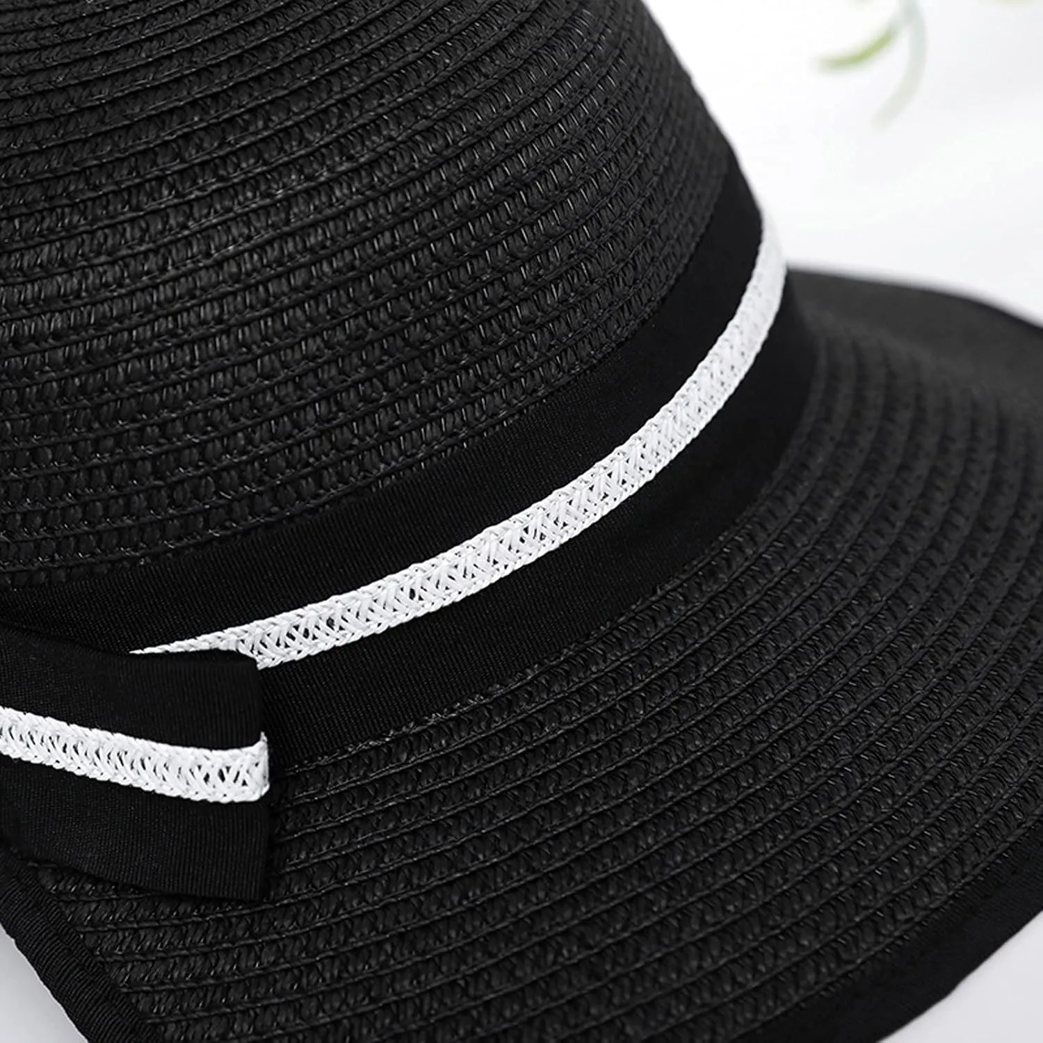 Straw Sunshade Sunscreen Hat Women's Brims Wide Sun Hat Beach Outdoor Summer Baseball Caps Trendy Hats Women