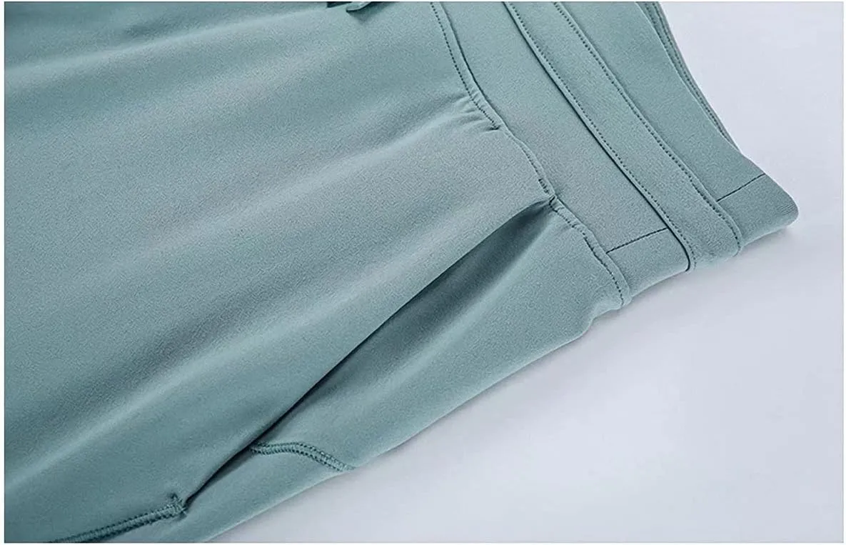 Summer Quick-Dry Drawstring Waist Running Shorts Women Sports Workout Shorts Gym Athletic Shorts with Pockets