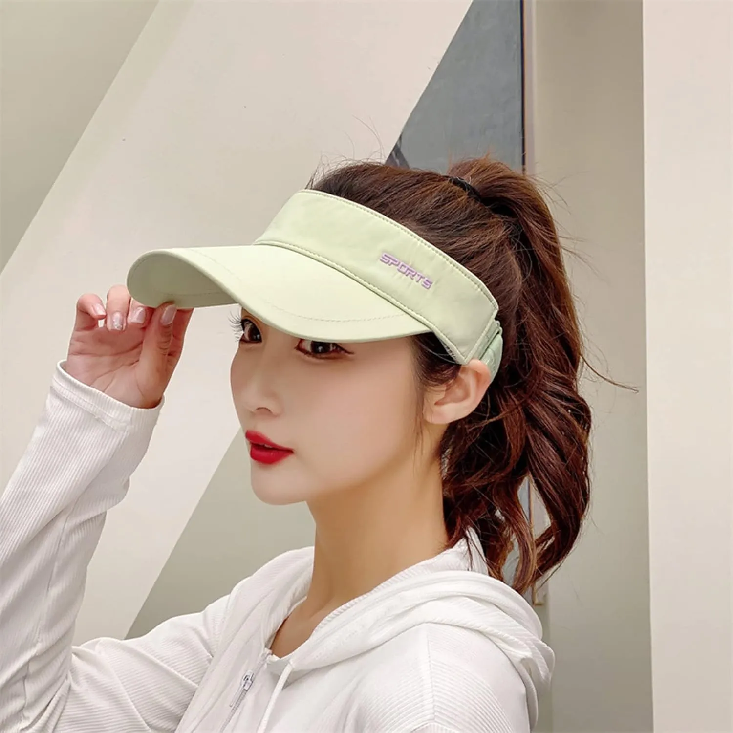 Sun Hats for Men Womens Empty Top Hat Outdoor Sports Sun Hat Sun Hat Large Brim Casual Peaked Cap