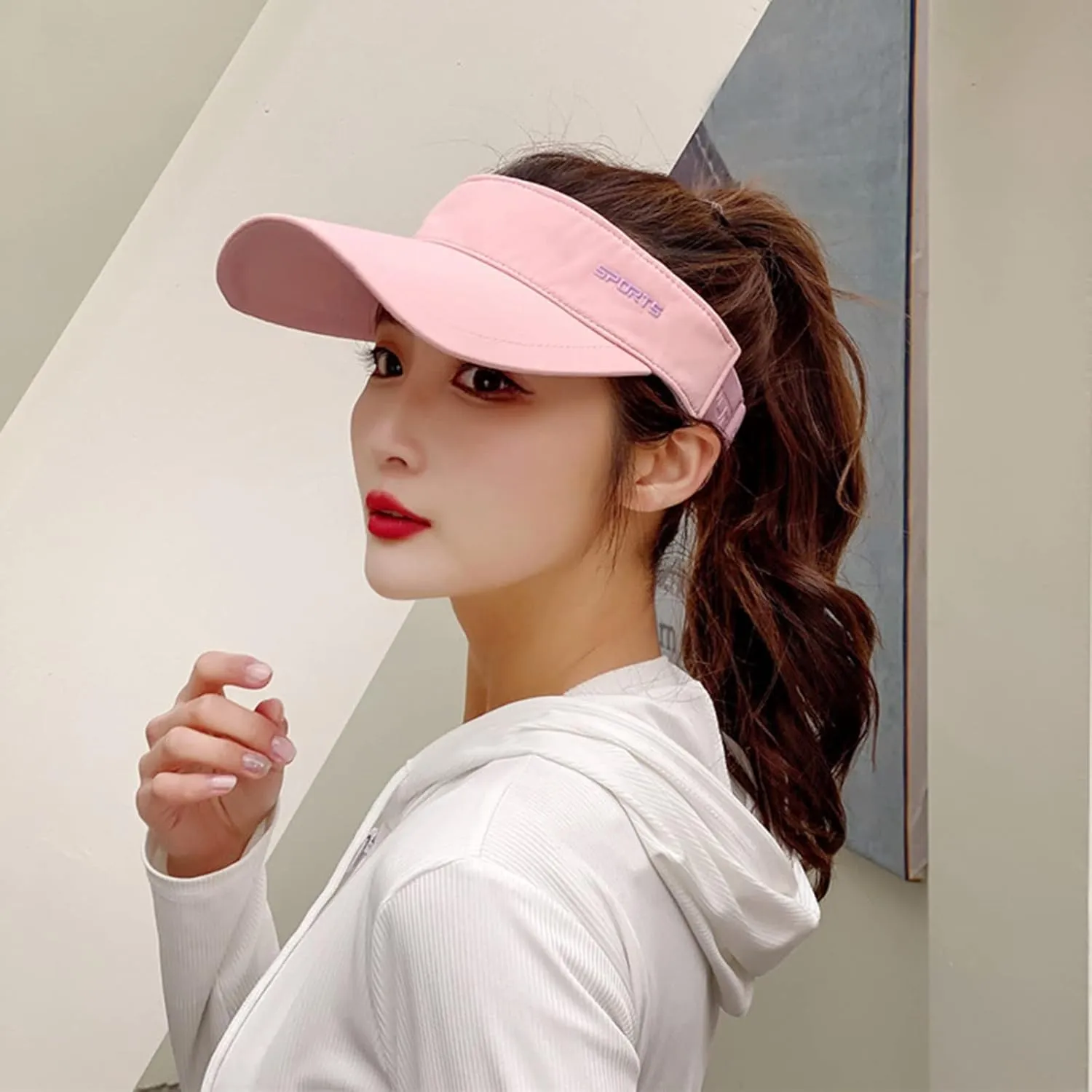 Sun Hats for Men Womens Empty Top Hat Outdoor Sports Sun Hat Sun Hat Large Brim Casual Peaked Cap