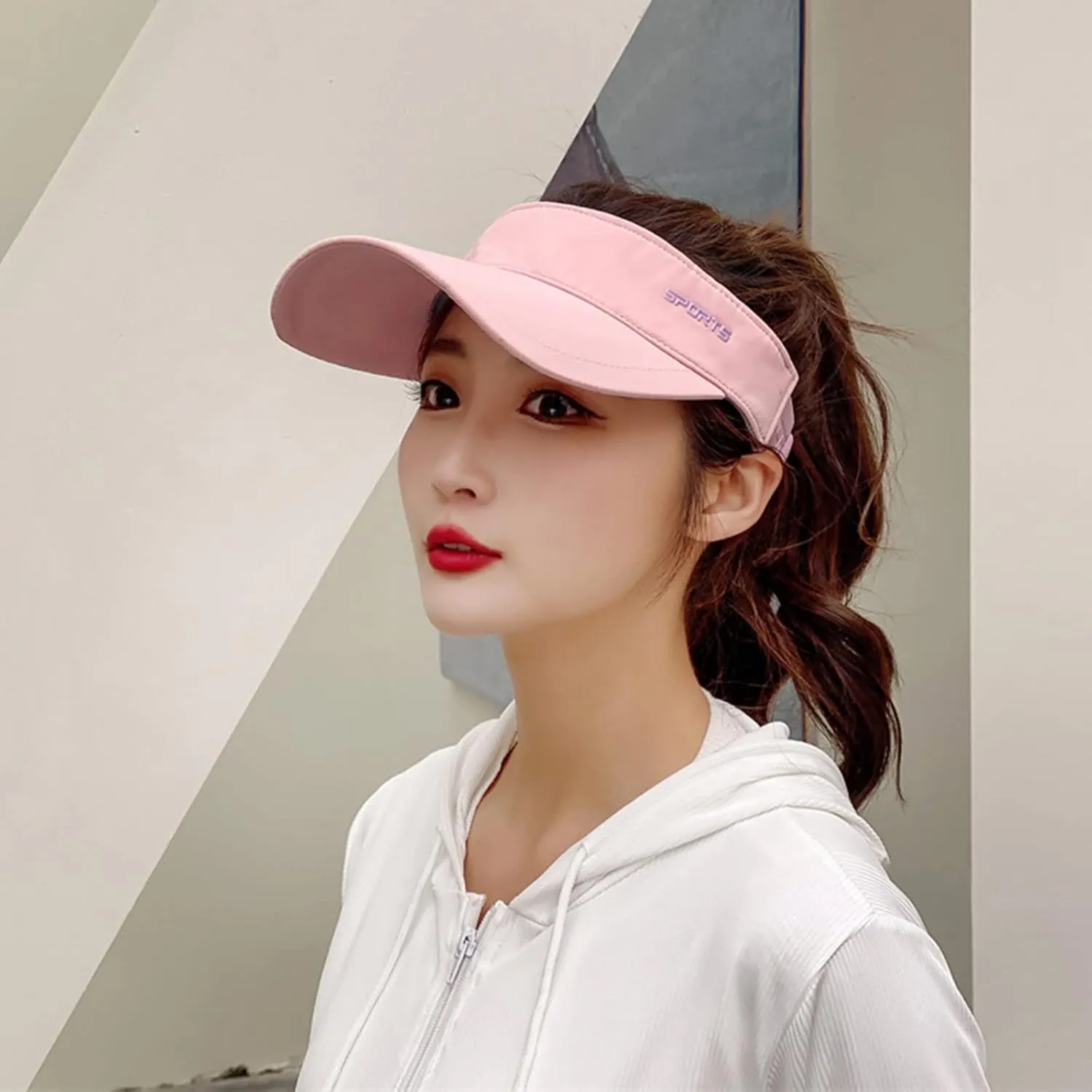 Sun Hats for Men Womens Empty Top Hat Outdoor Sports Sun Hat Sun Hat Large Brim Casual Peaked Cap