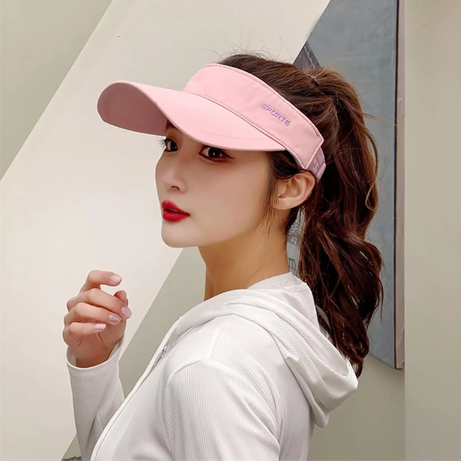 Sun Hats for Men Womens Empty Top Hat Outdoor Sports Sun Hat Sun Hat Large Brim Casual Peaked Cap
