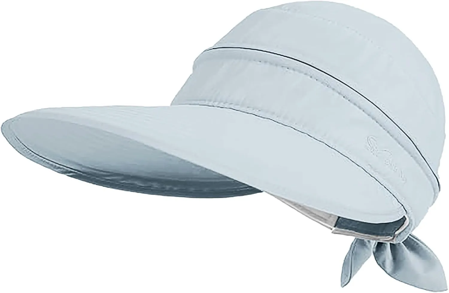 Sun Hats for Women with UV Protection Wide Brim Ponytail Visor Cap Summer Beach Outdoor Foldable Hat for Travel
