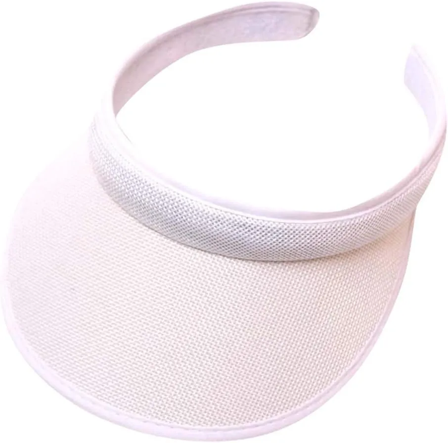 Sun Visor Hats for Women Summer Hat Sun Beach Hat No Headache Visor with Large Brim Ladies Sun Protection Visor Cap