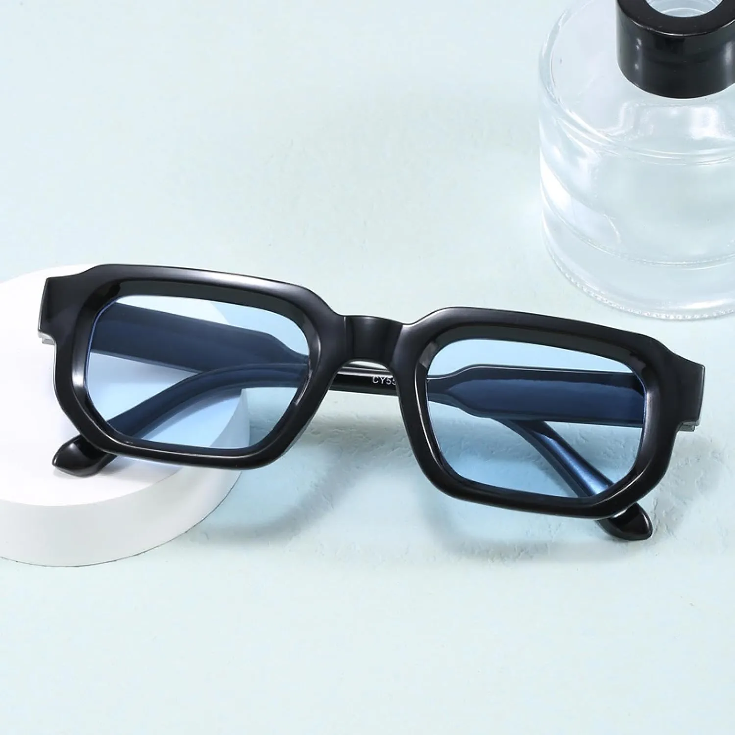 Sunglasses for Men Women Uv400 Vintage Punk Fashion