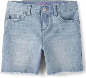 The Children's Place Girls Denim Midi Shorts