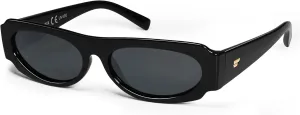VANLINKER Trendy Retro 90s Sunglasses Womens Mens Vintage Oval Frame Polarized Small Shades VL9782