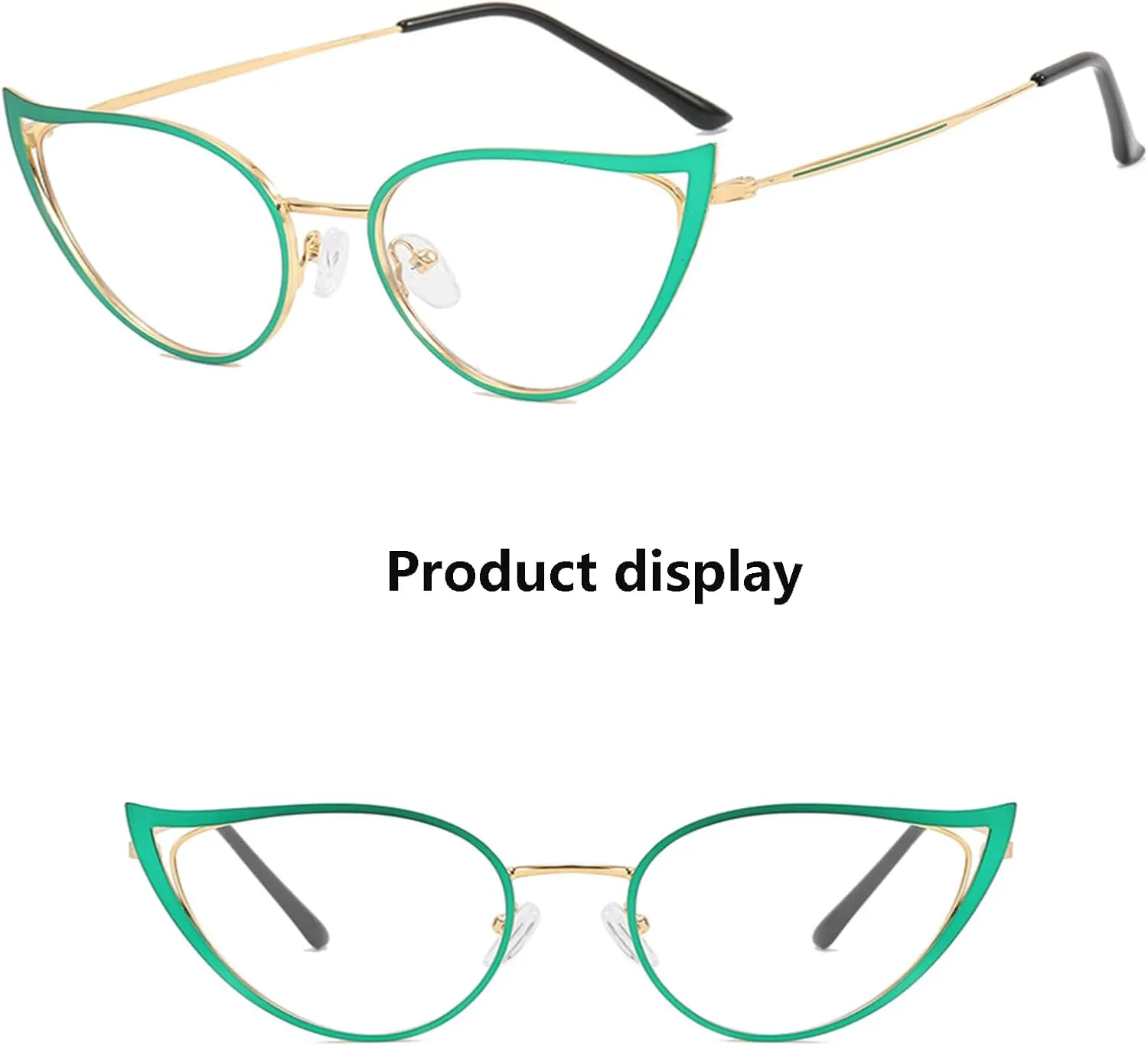 Vintage 90s Cat's Eye Sunglasses, Anti blue light sunglasses, Eyeglasses UV 400 Protection for Women