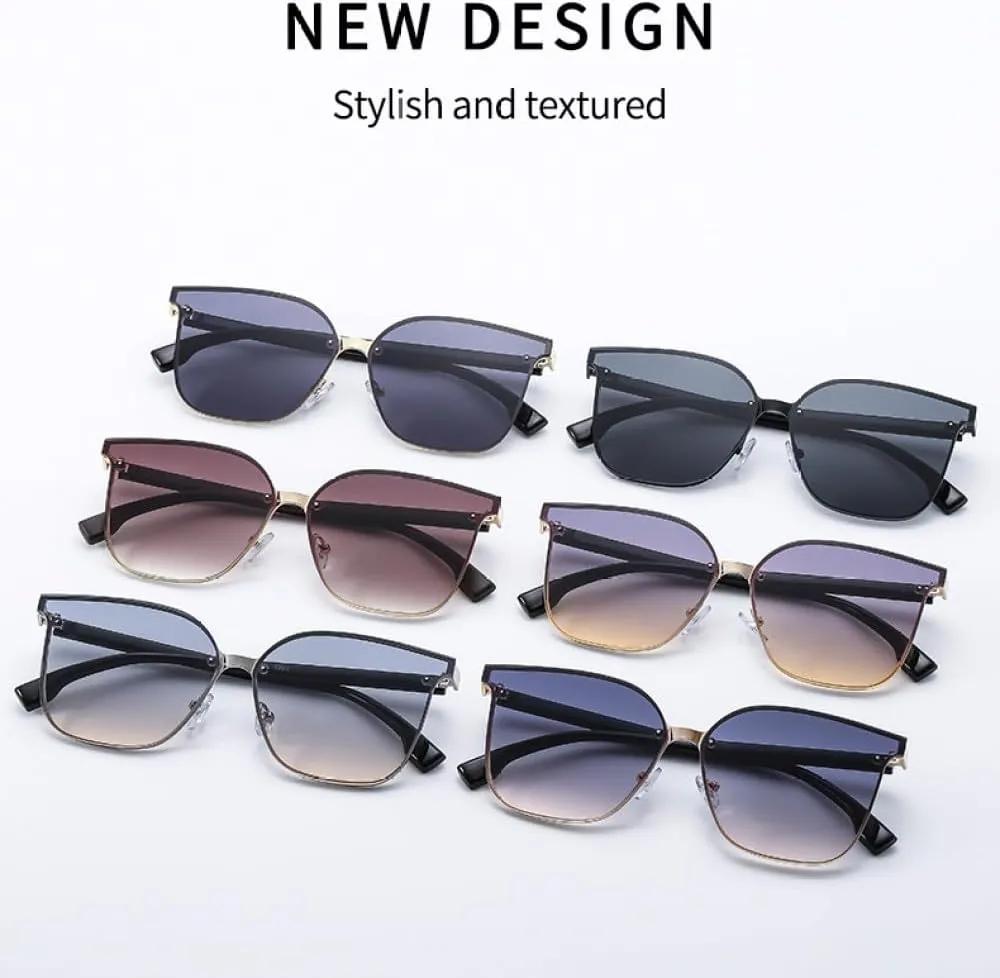 Vintage Cat Eye Sunglasses Women Square Small Frame Sun Glasses Female Retro Shades Fashion