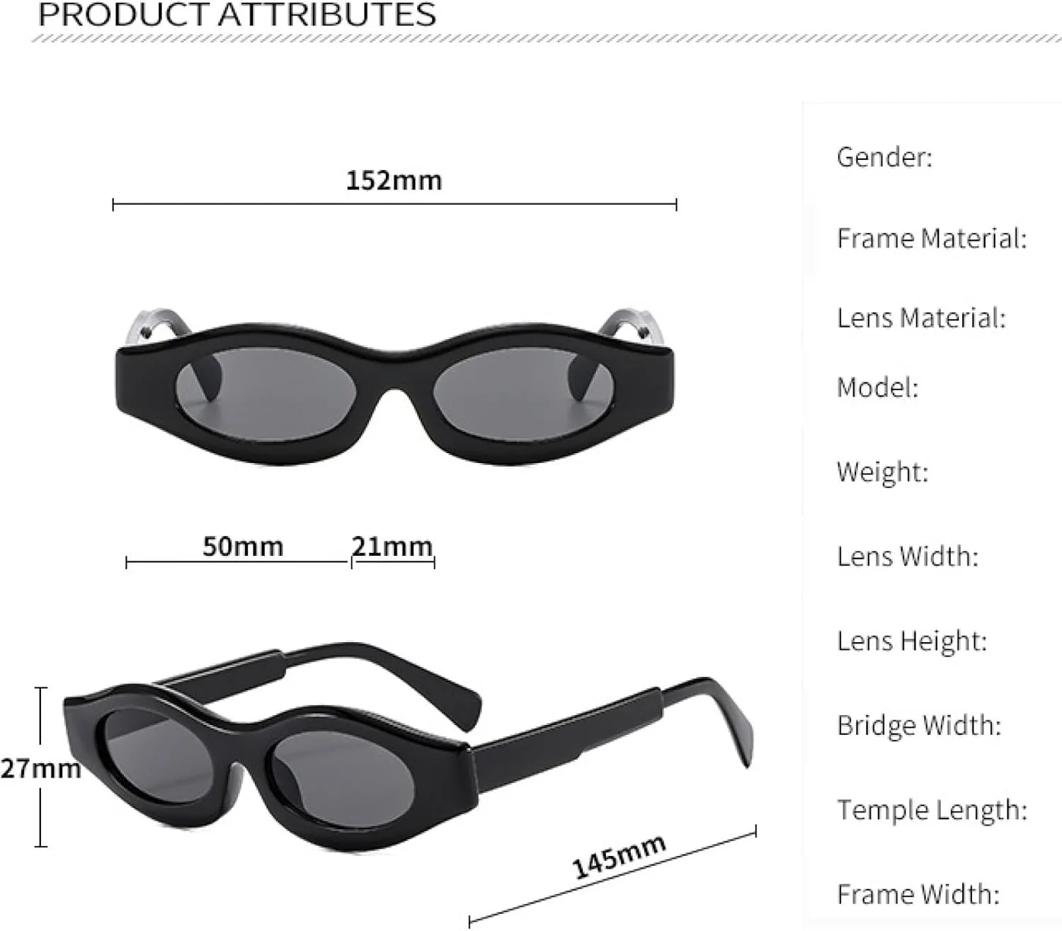 Vintage Punk Small Oval Sunglasses Men Women Trend Fashion Be All Match Driveing Sun Glasses Uv400