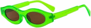 Vintage Punk Small Oval Sunglasses Men Women Trend Fashion Be All Match Driveing Sun Glasses Uv400