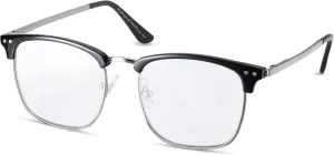 Weatherproof Vintage Designer Sunglasses for Men, UV400 Protection, Durable Square Frame, Acetate Tip