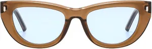 willochra Polygon Women Sunglasses Vintage Gradient Candy Color Shades Cat Eye Trendy Designer Travelling Eyewear UV400
