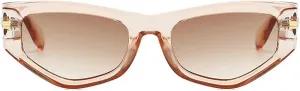 willochra Retro Cat Eye Sunglasses Women Vintage Polygonal Sunglasses Ladies Trendy Blue black Fashion Sun Glasses