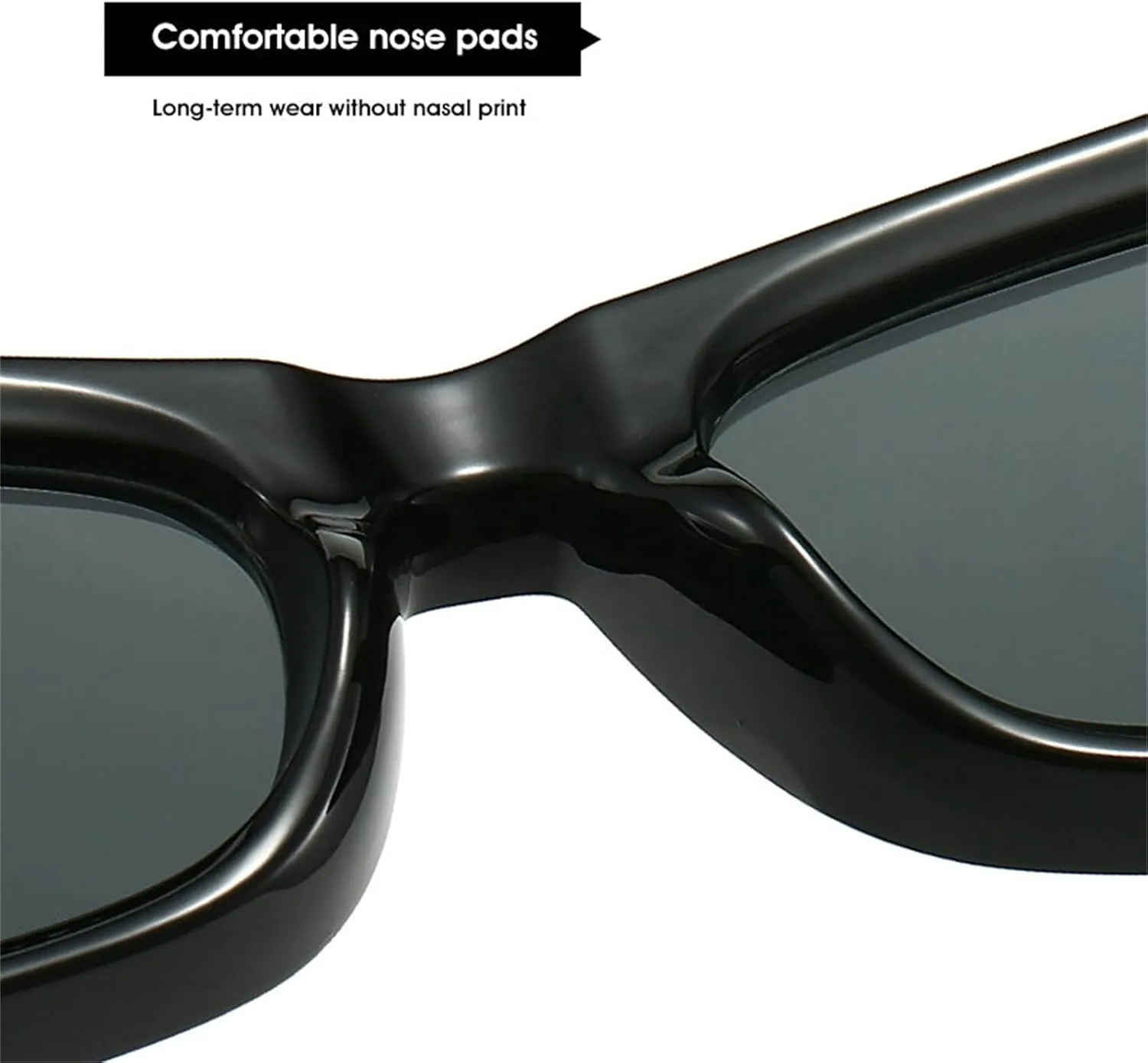 willochra Retro Cat Eye Sunglasses Women Vintage Polygonal Sunglasses Ladies Trendy Blue black Fashion Sun Glasses