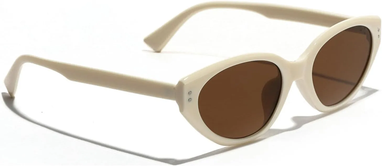 willochra Vintage Cat Eye Sunglasses Woman Retro Sun Glasses Female Fashion 90s Style Cat Eye Shades UV400 Women Sunglasses