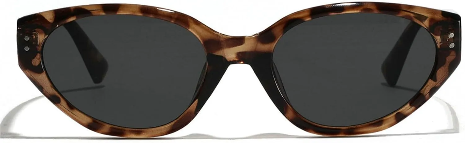 willochra Vintage Cat Eye Sunglasses Woman Retro Sun Glasses Female Fashion 90s Style Cat Eye Shades UV400 Women Sunglasses
