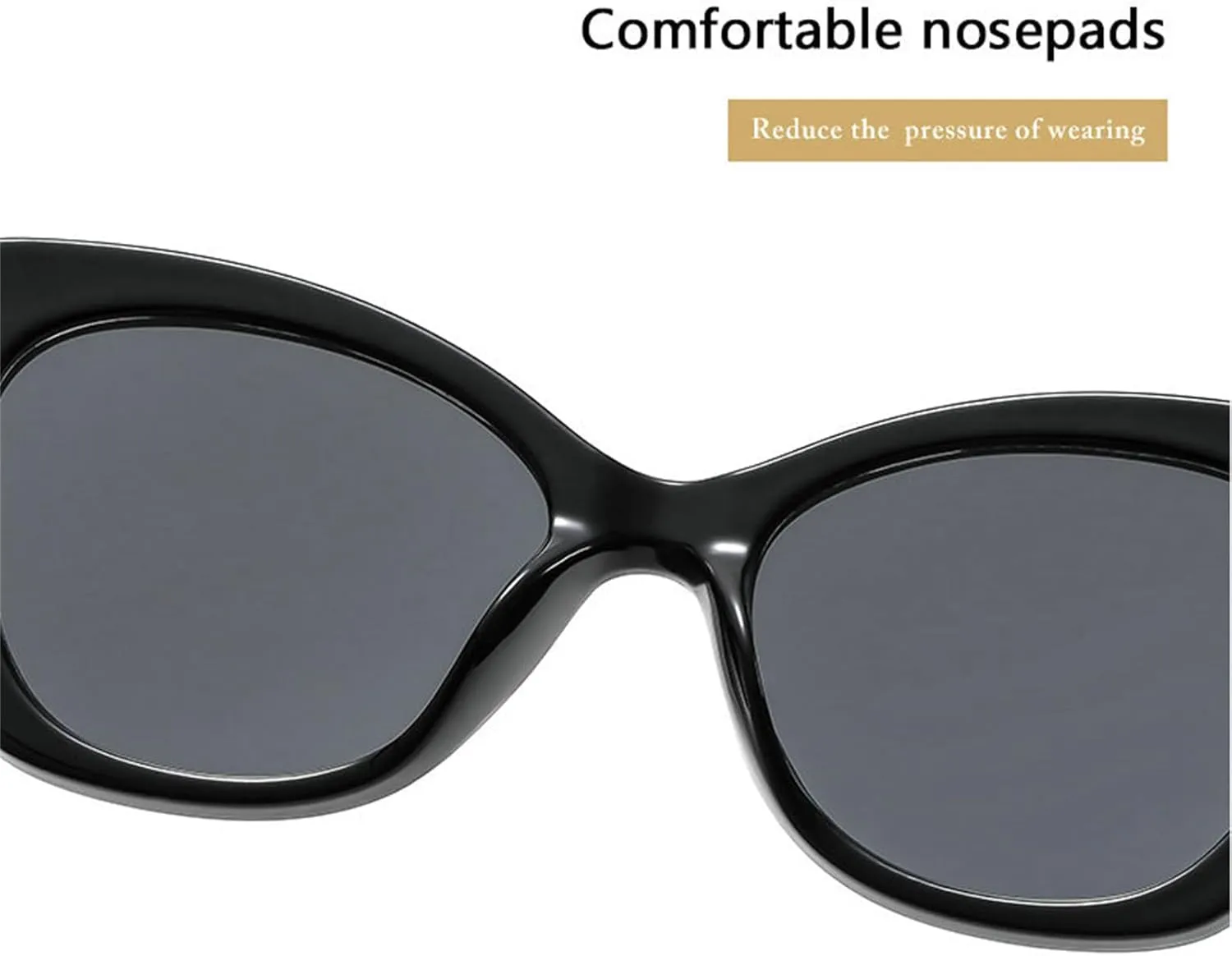 willochra Vintage Cat Eye Sunglasses Women 90s Oval Sun Glasses Female Retro Shades Fashion Gradient Sunglasses UV400