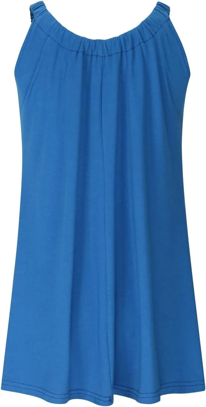 Women's Beach Dress Bikini Beachwear Coverups Casual Vacation Short Summer Halter Dresses Hawaiian Summer Fall Dresses