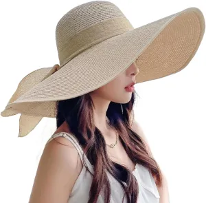 Women's Big Straw Hats, Summer Oversized Brim Sun Hats, Beach Hats, Sun Hats