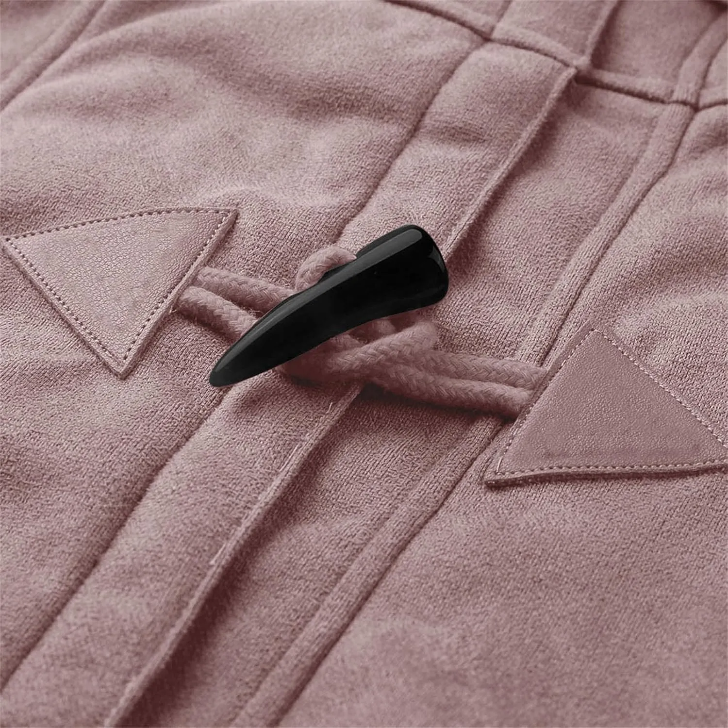 Womens Coats Plus Size Winter 2024 Warm Sherpa Fleece Lined Distressed Jackets Hooded Parka Faux Suede Pea Coat Outerwear