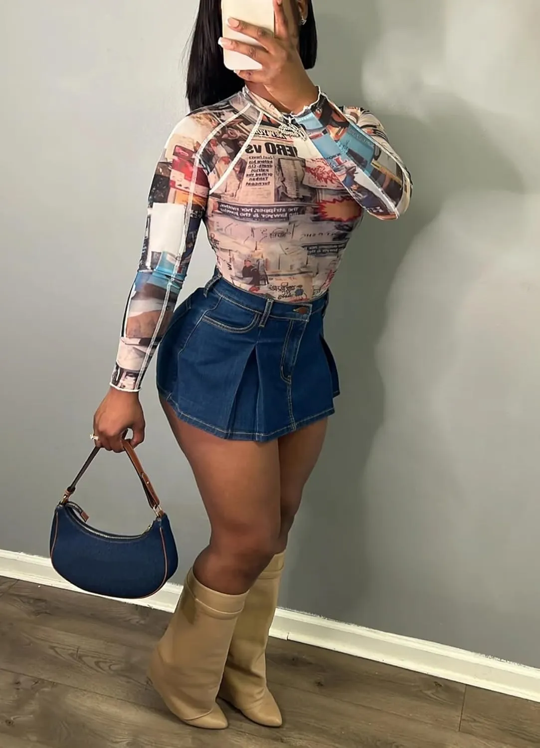 Womens Jean Cargo Skirt Skorts High Waist Stretchy Button Bodycon Y2K Pockets Denim Mini Skirt Shorts