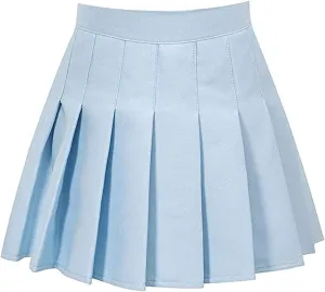 Womens Mini Skirt 2024 Casual Fashion Skirt Tennis High Waist Pleated Women's Slim Skirt Mini Skirt Mini Skirts