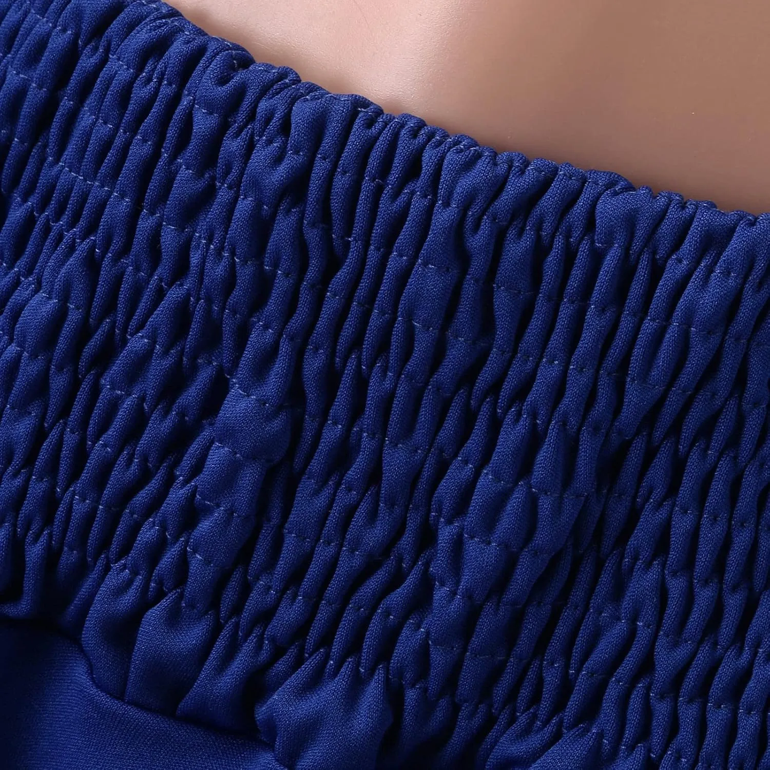 Womens Mini Skirts Womens Classic Daily Elegant Casual Solid Color Skirt Pleated Waist Design Casual Skirts for