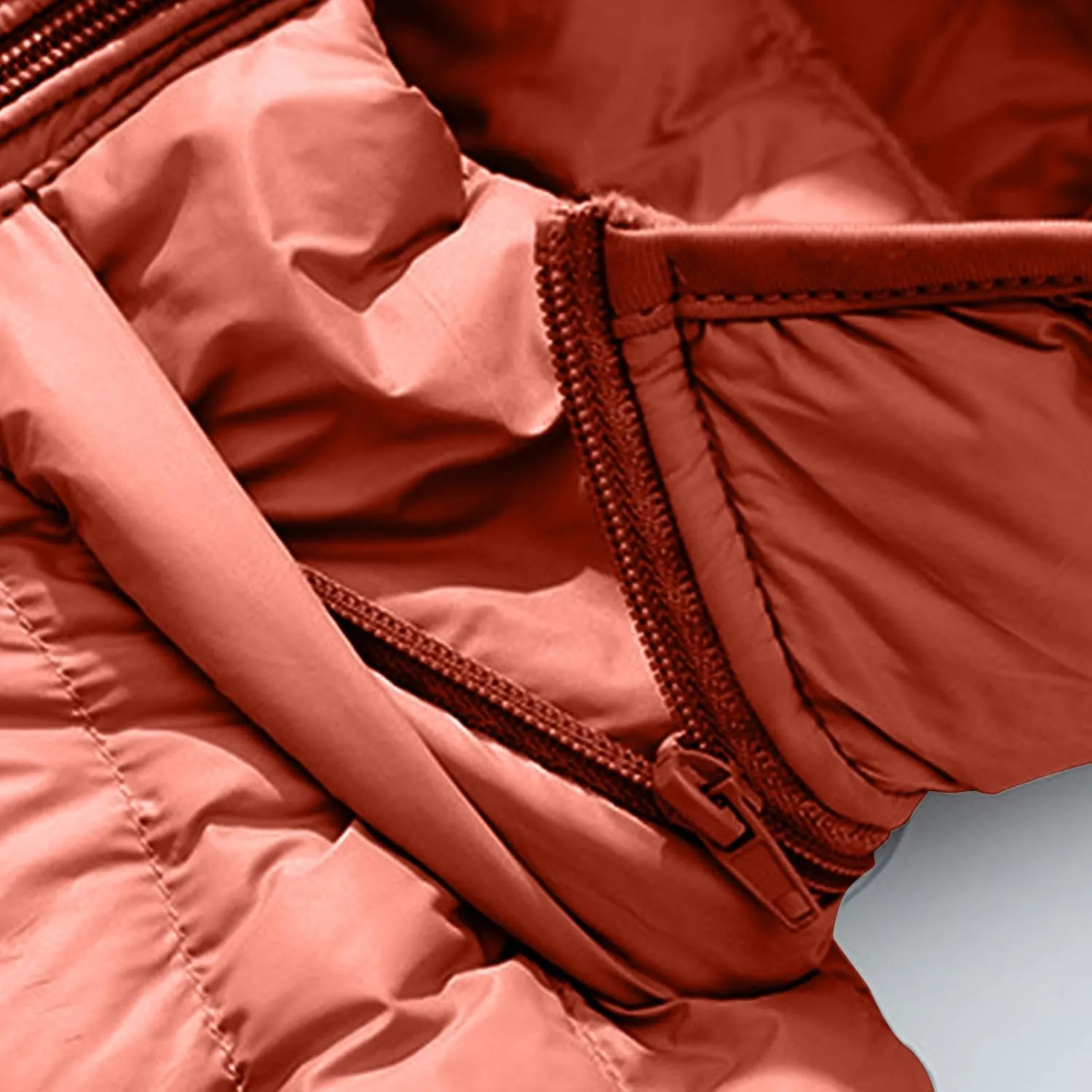 Women's Removable Hooded Down Jackets Plus Size Lightweight Packable Puffer Jackets Trendy Hooded Coat Outwear
