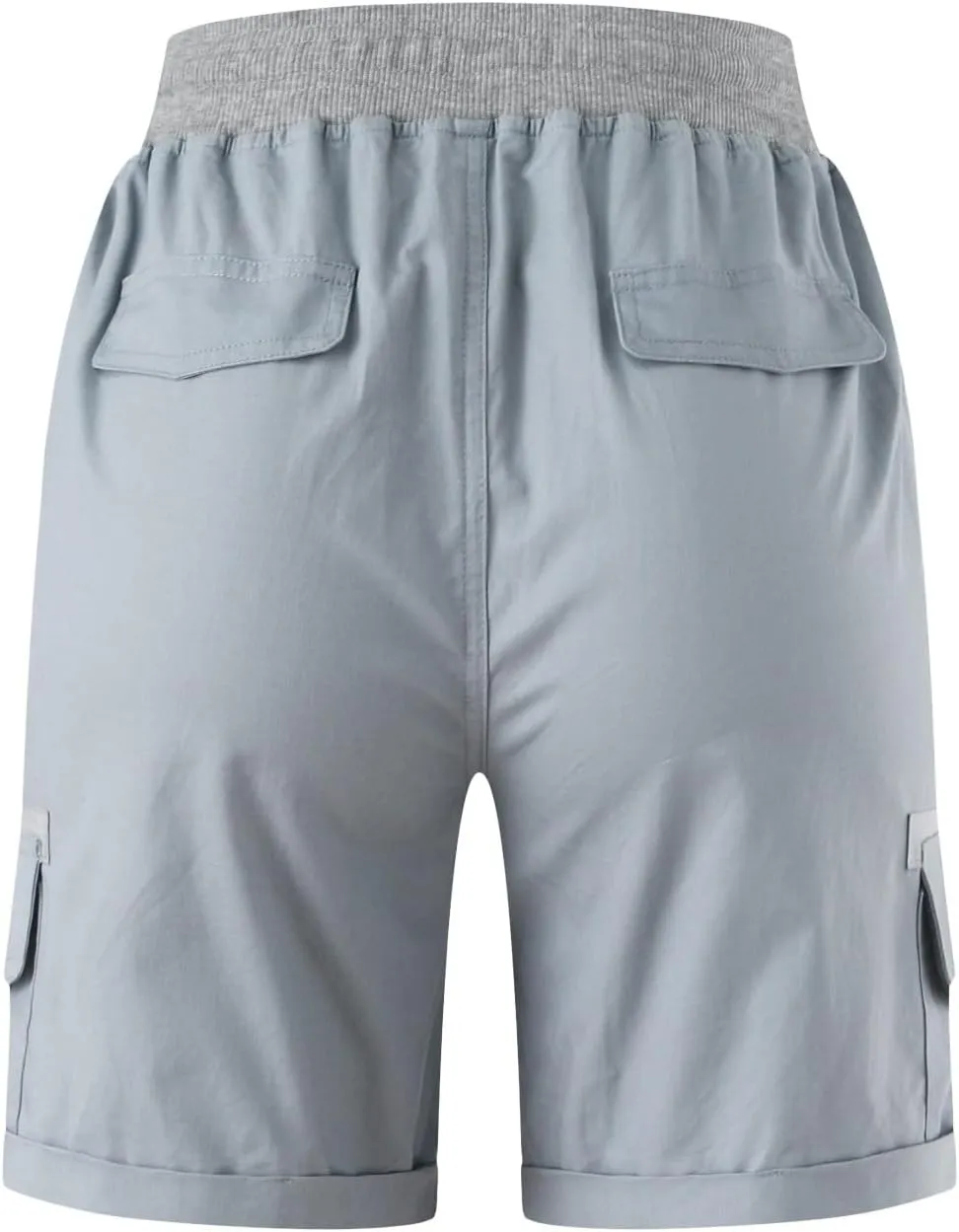 Women's Summer Cargo Shorts Relaxed Fit High Waist Casual 4 Pocketed 2024 Hiking Outdoor Shorts