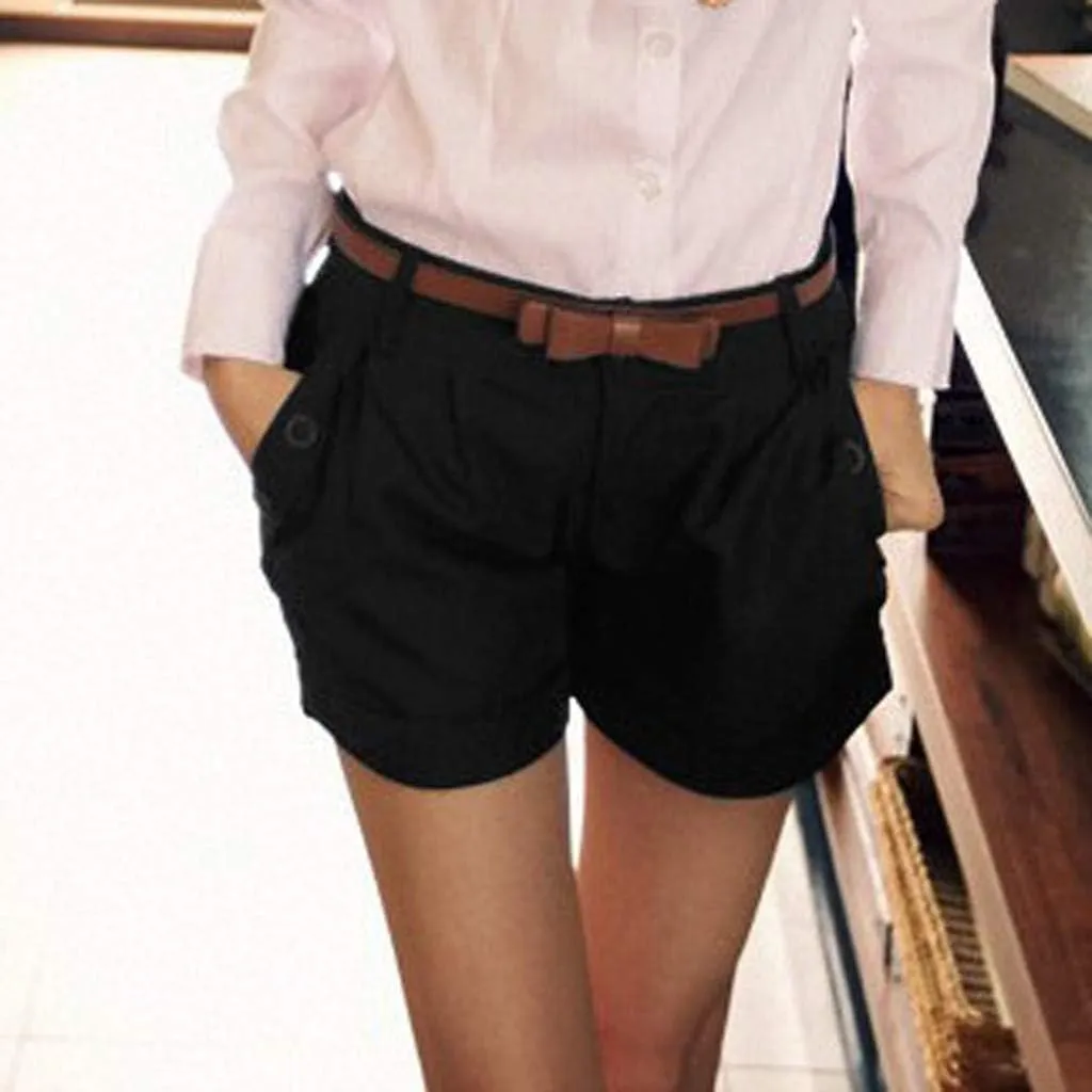 Women's Summer Cargo Shorts Relaxed Fit High Waist Casual 4 Pocketed 2024 Hiking Outdoor Shorts