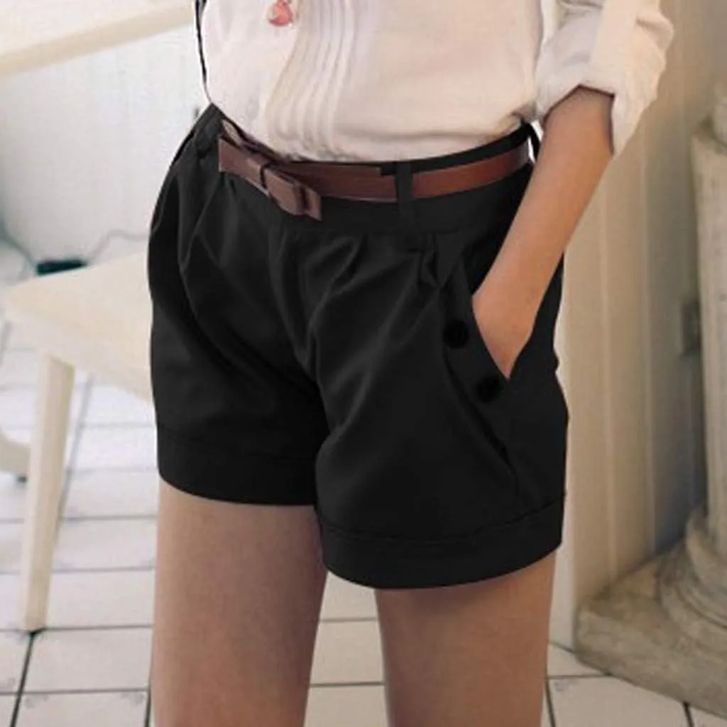 Women's Summer Cargo Shorts Relaxed Fit High Waist Casual 4 Pocketed 2024 Hiking Outdoor Shorts