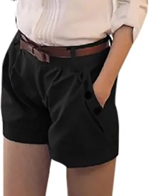 Women's Summer Cargo Shorts Relaxed Fit High Waist Casual 4 Pocketed 2024 Hiking Outdoor Shorts