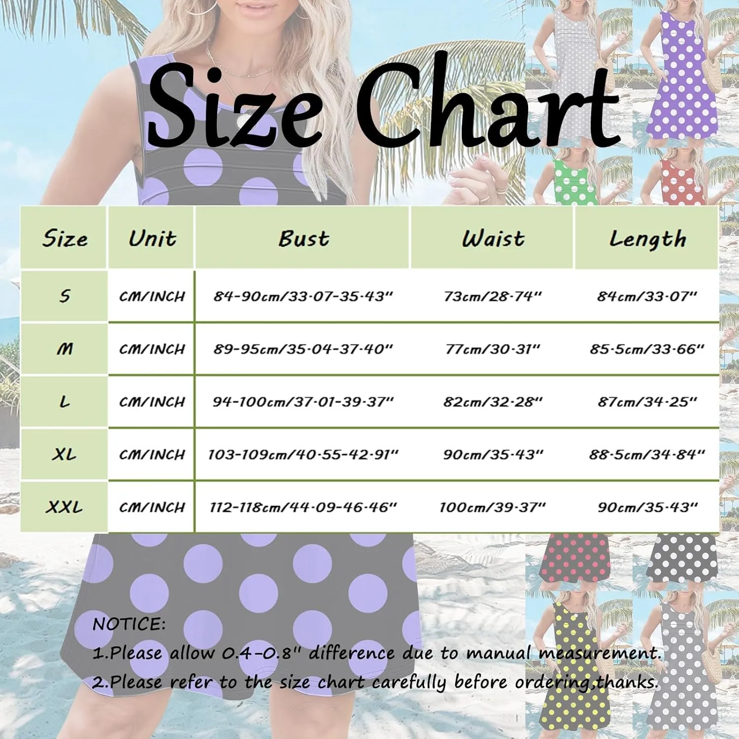 Womens Summer Dress Womens with Pockets Summer Casual Tank Dress Sleeveless Midi Beach Dress Cotton Knit Dresses
