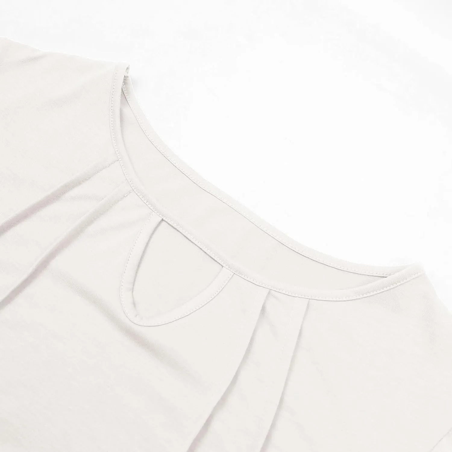 Womens Summer Dresses with Sleeves Casual Shirt Dress Solid Color Button Down Shift Summer Dresses