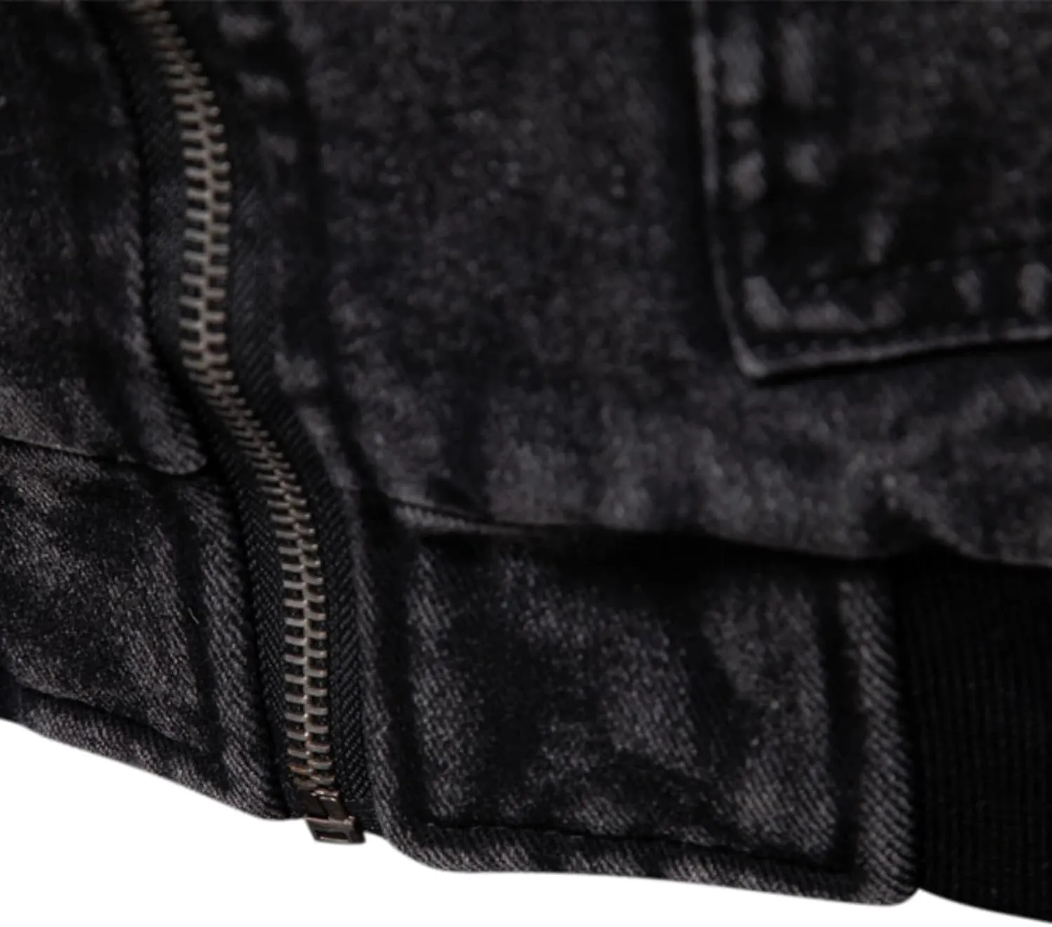 Xiaojmake Men's Corduroy Fleece Cargo Jacket Winter Snap Button Lapel Sherpa Lined Trucker Cowboy Coat with 2 Chest Pockets