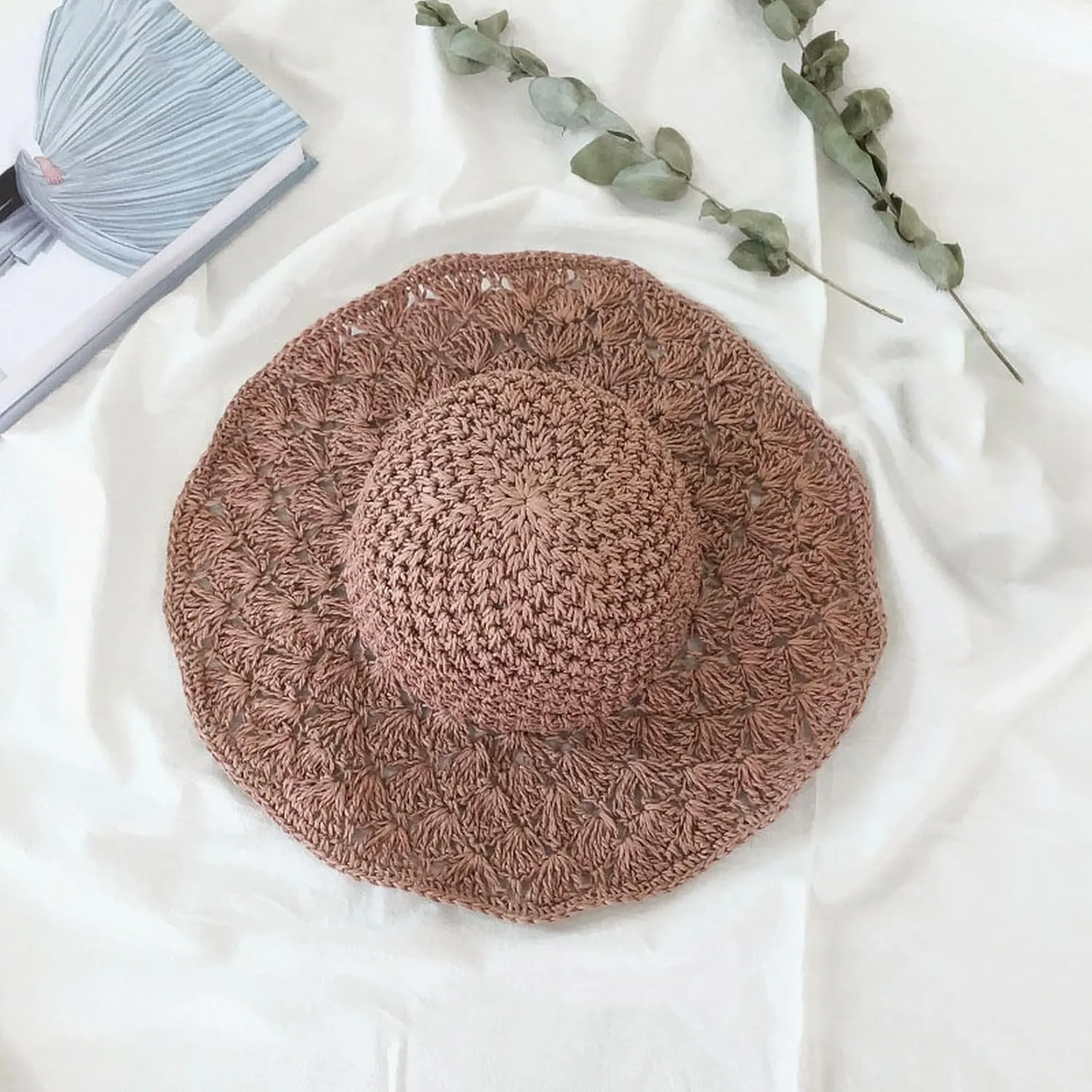 YOLAI Beach Hats for Women Packable Women Wide Brim Sun Hat Upf50 / Summer Hat Floppy Beach Hat Roll-Up